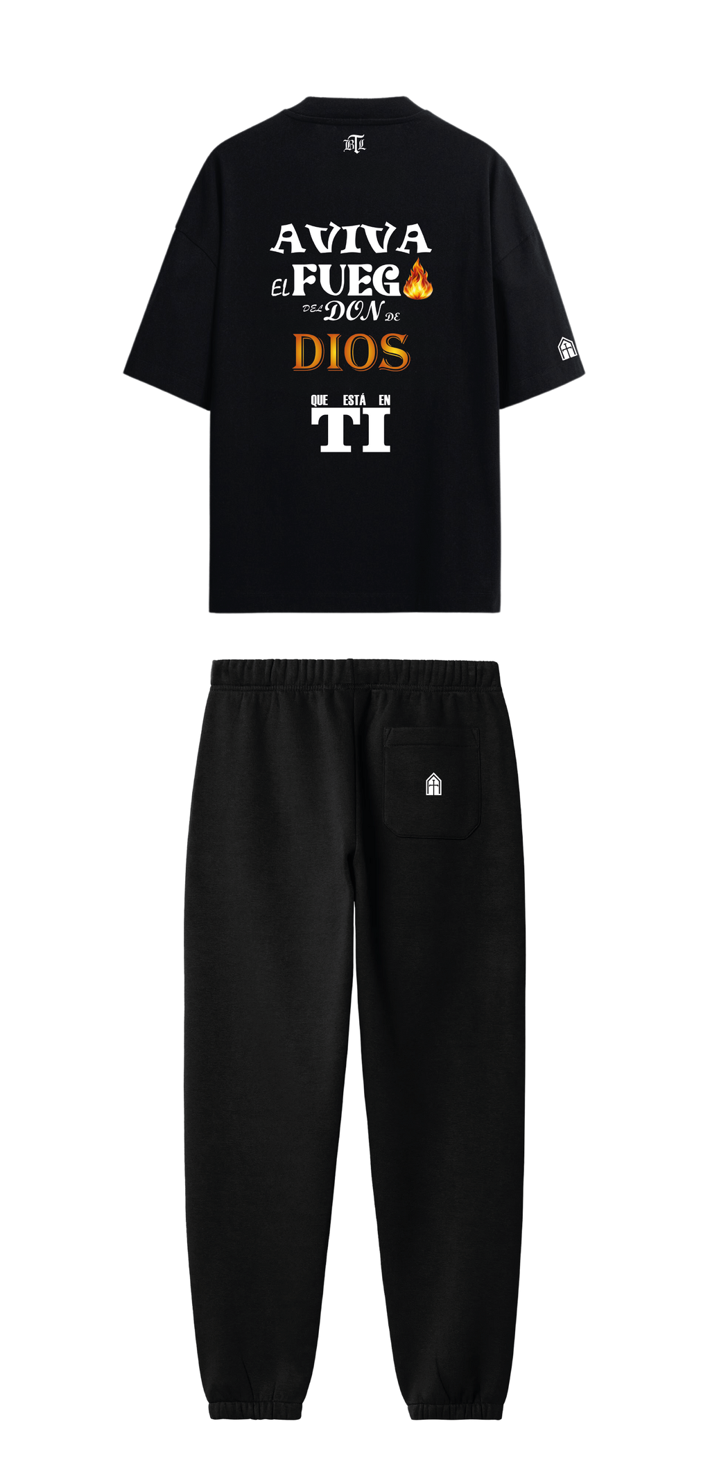CONJUNTO NEGRO AVIVA EL FUEGO