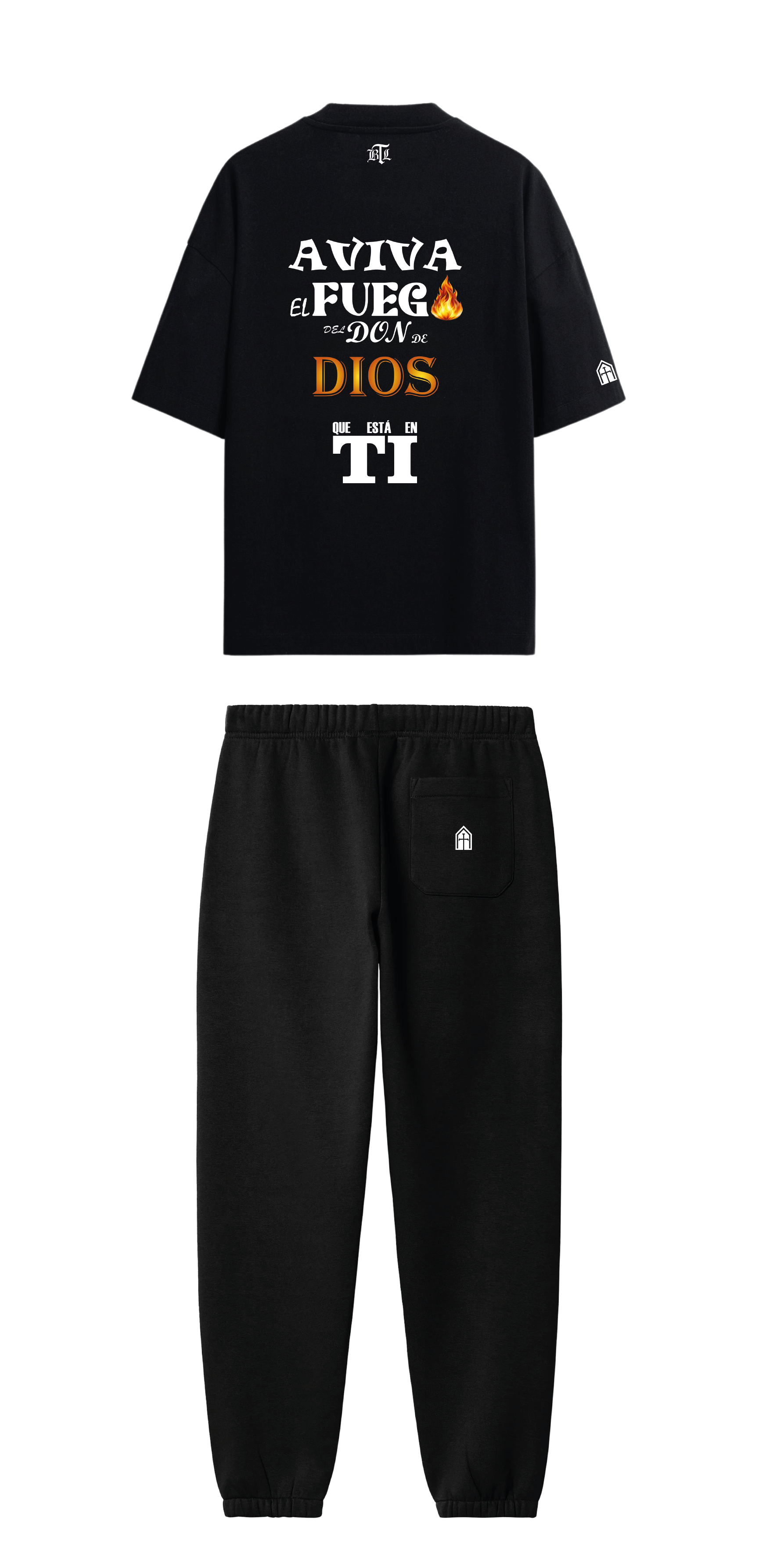 CONJUNTO NEGRO AVIVA EL FUEGO