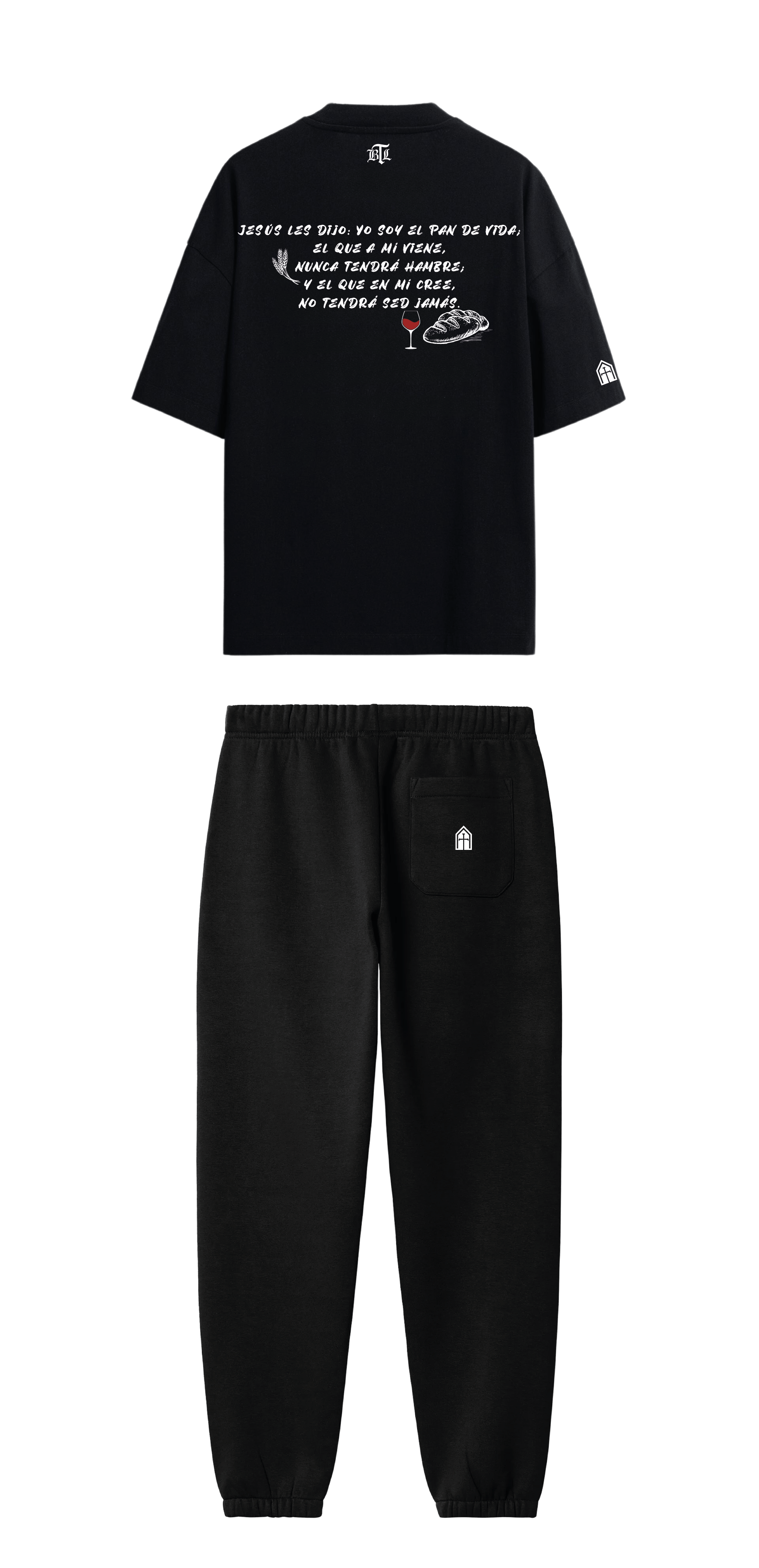 CONJUNTO NEGRO PAN DE VIDA