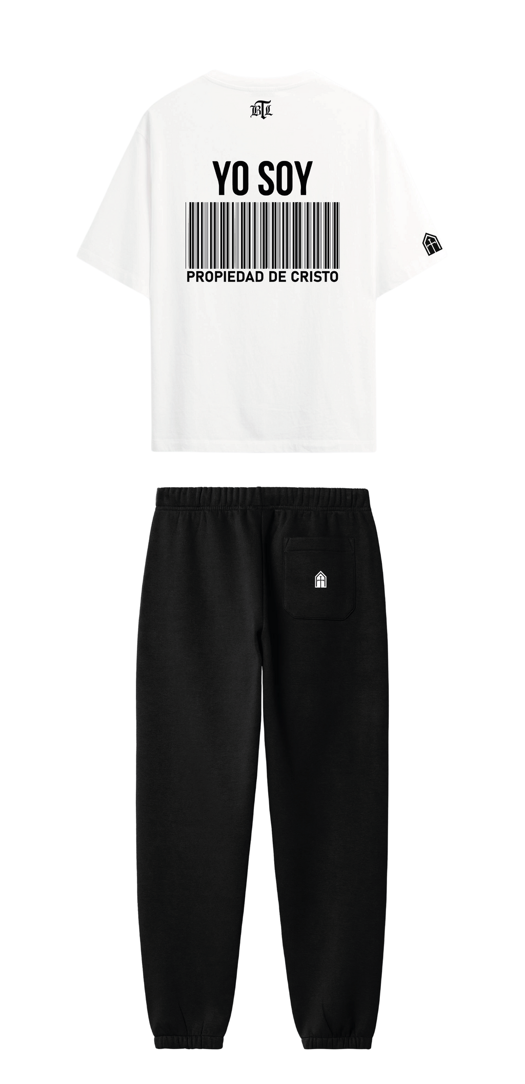 CONJUNTO NEGRO/BLANCO PROPIEDAD DE CRISTO