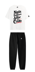 CONJUNTO NEGRO/BLANCO NADA TE SEPARARÁ DE CRISTO