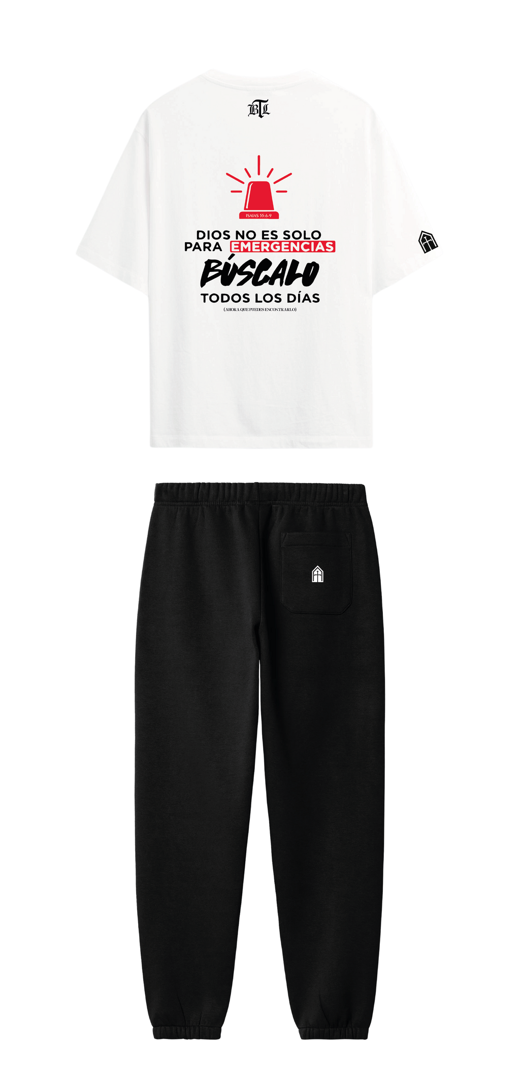 CONJUNTO NEGRO/BLANCO BÚSCALO