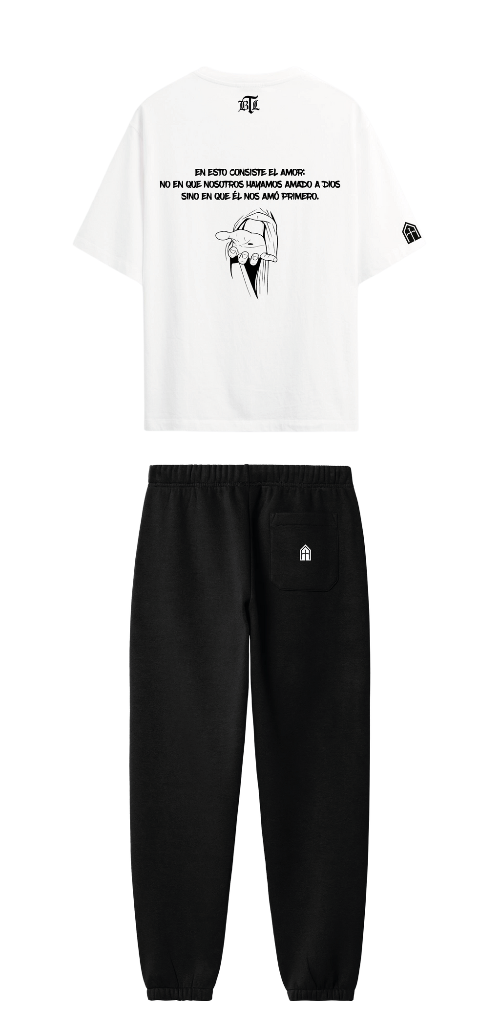 CONJUNTO NEGRO/BLANCO EL NOS AMO PRIMERO