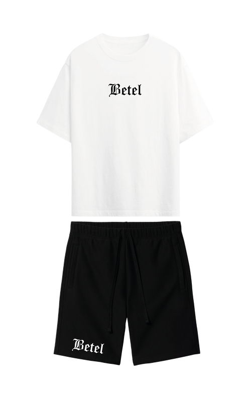 CONJUNTO  NEGRO/BLANCO YESHUA